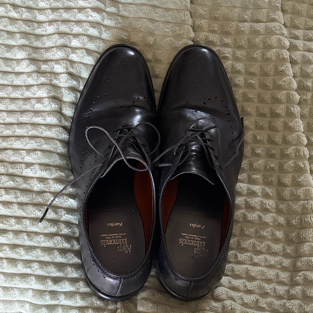 Allen Edmonds Classic Black Oxfords